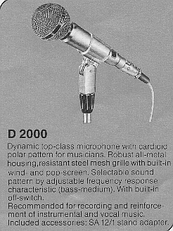 AKG D2000